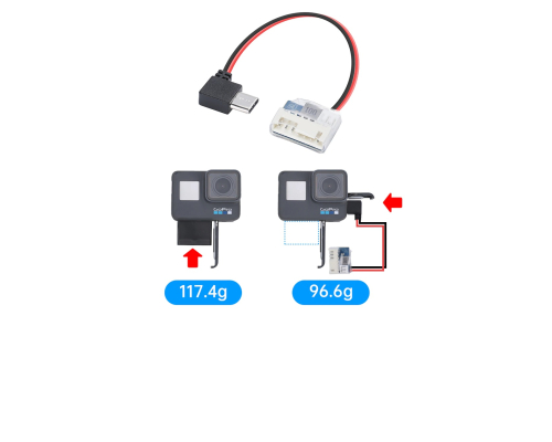 GoPro Power Cable -BEC 5v 3a