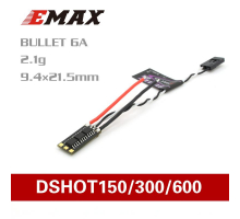 Регулятори швидкості EMAX Bullet 6A 2S BLHeliI_S Dshot