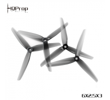 HQProp 6X2.5X3 Light Grey (2CW+2CCW)-Poly Carbonate