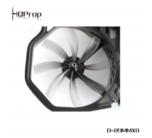HQProp Duct-89MMX8 для Cinewhoop Grey (2CW+2CCW) -Полікарбонат