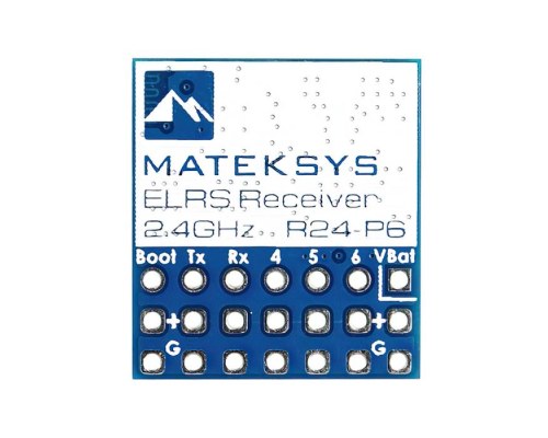 Приймач MATEKSYS ExpressLRS 2,4 ГГц - ELRS R24 P6